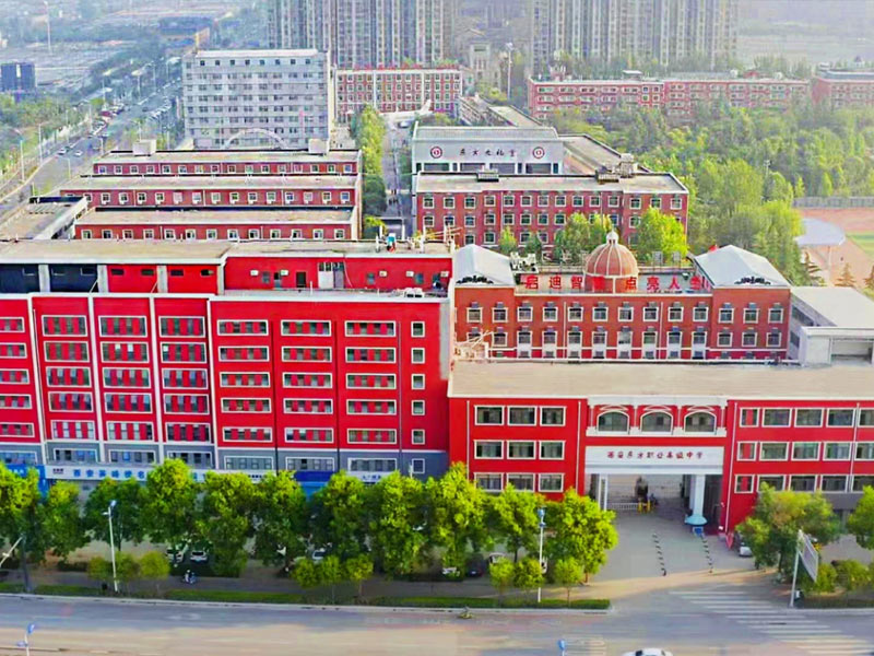 莲湖校园鸟瞰图